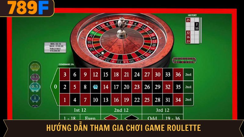 Cách tham gia Roulette tại nhà cái đơn giản an toàn