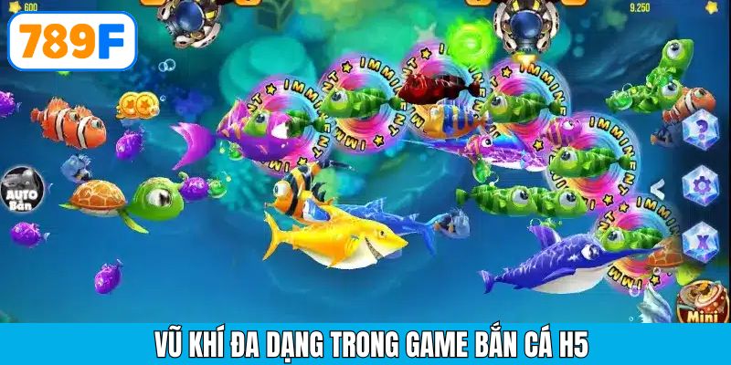 Vũ khí tối ưu, dễ sử dụng mang lại phần thưởng lớn